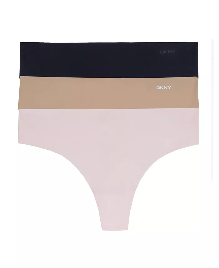 

Женские трусики-стринги Litewear Cut Anywear, 3 шт DKNY, мультиколор