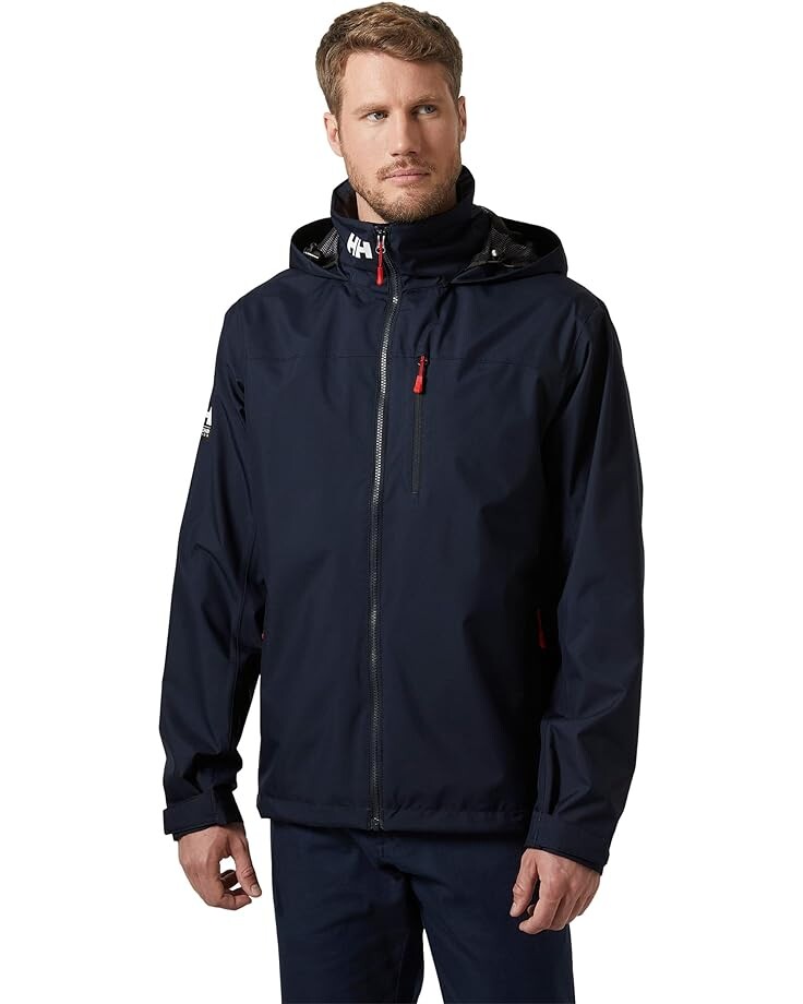 

Куртка Helly Hansen Crew Hooded 2.0, темно-синий