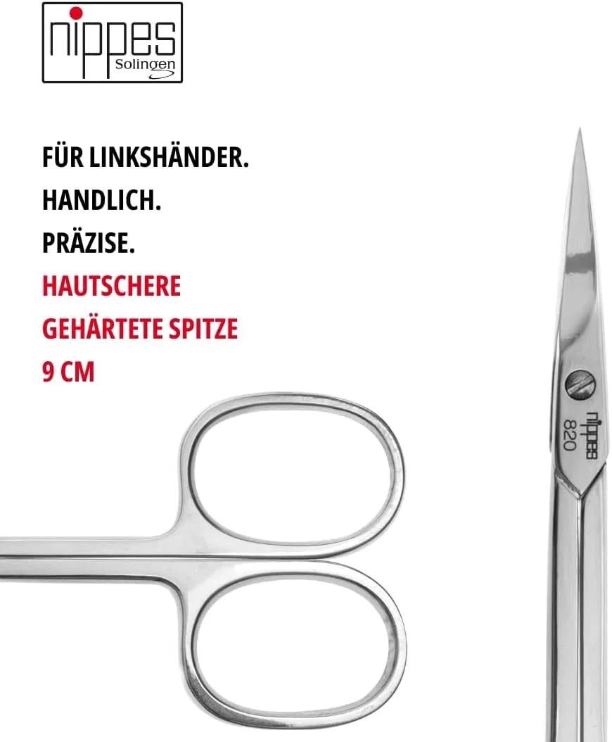 Маникюрные ножницы для кутикулы с изогнутым кончиком от Nippes Solingen Nippes Solingen — фото 2