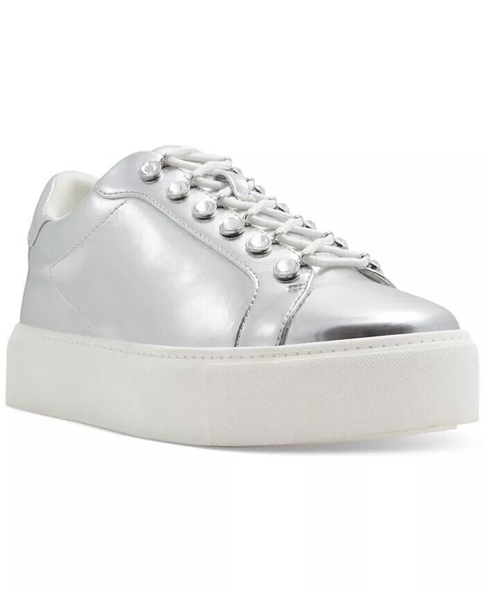 

Женские кроссовки Perlah на платформе со шнуровкой ALDO, серебро