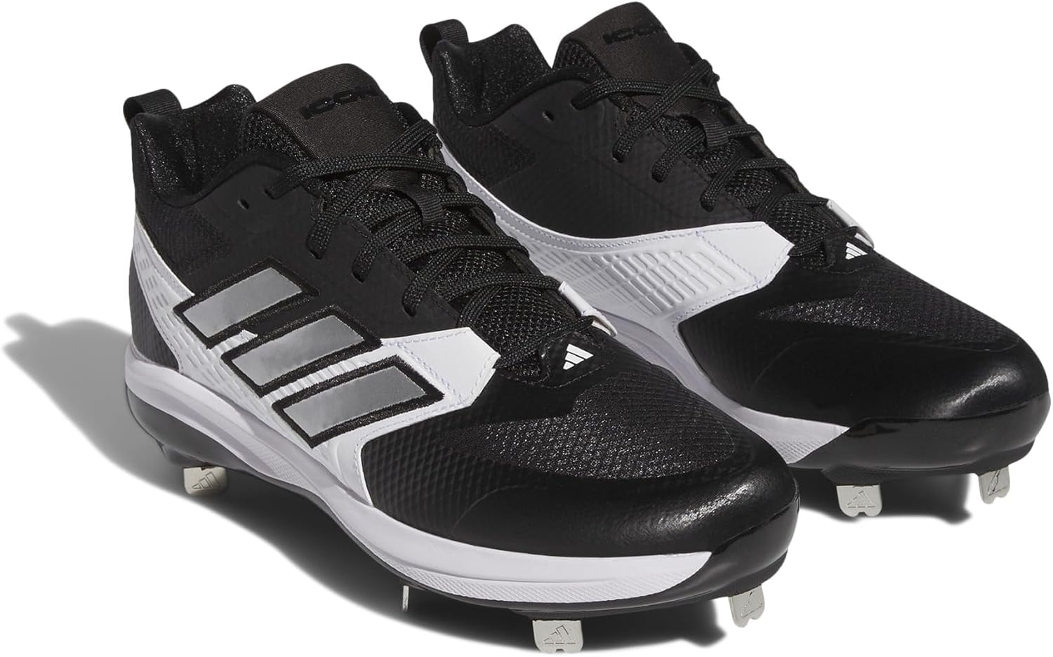 Мужские бутсы-кроссовки adidas Icon 8, белый/черный — фото 2