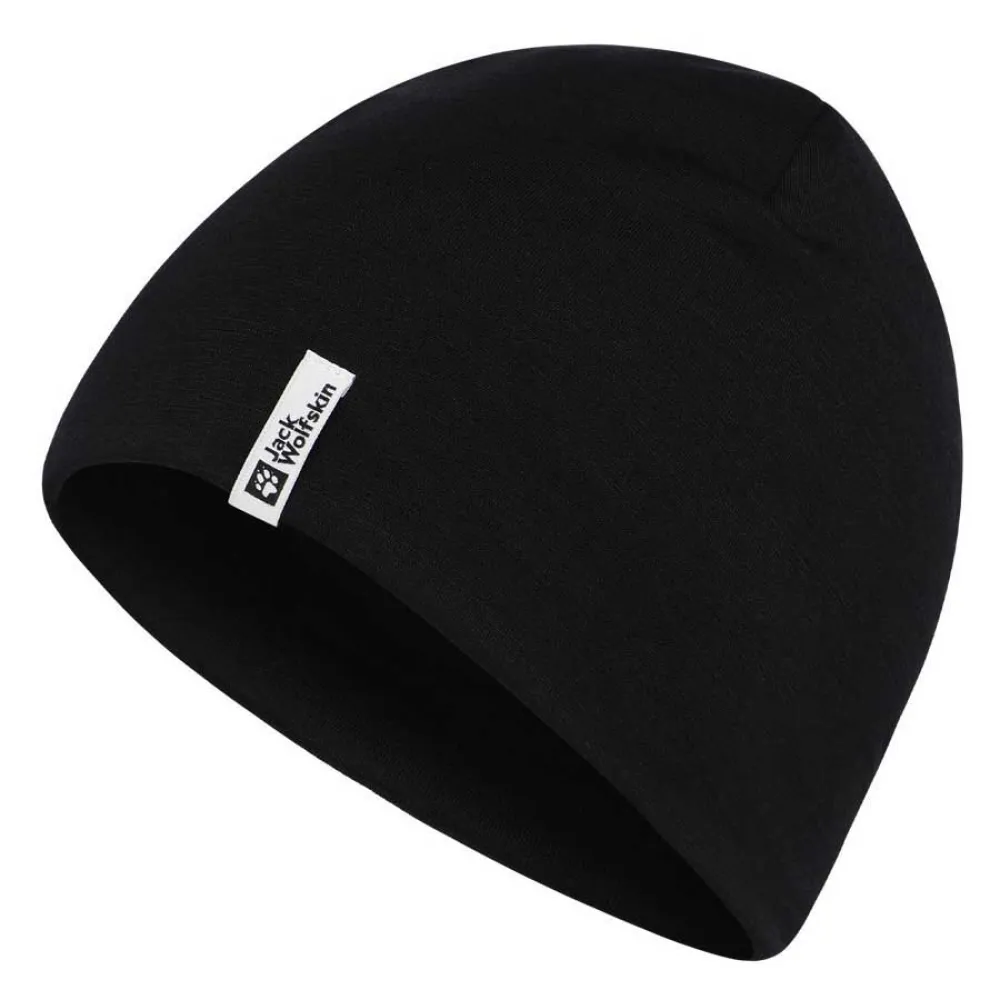 

Шапка Jack Wolfskin Merino, черный