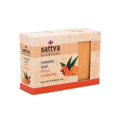 

Глицериновое мыло Satva Ayurveda Куркума 125г, Sattva