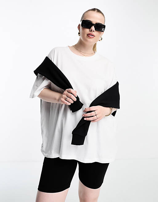 

Футболка ASOS DESIGN оверсайз, белый