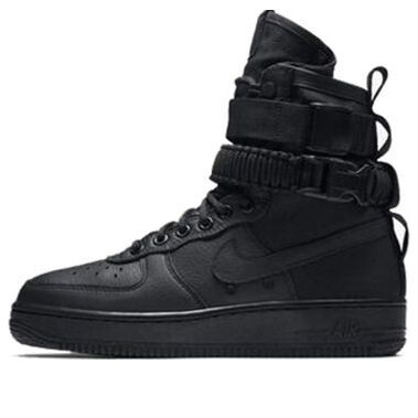 

Кроссовки sf air force 1 высокие Nike, черный