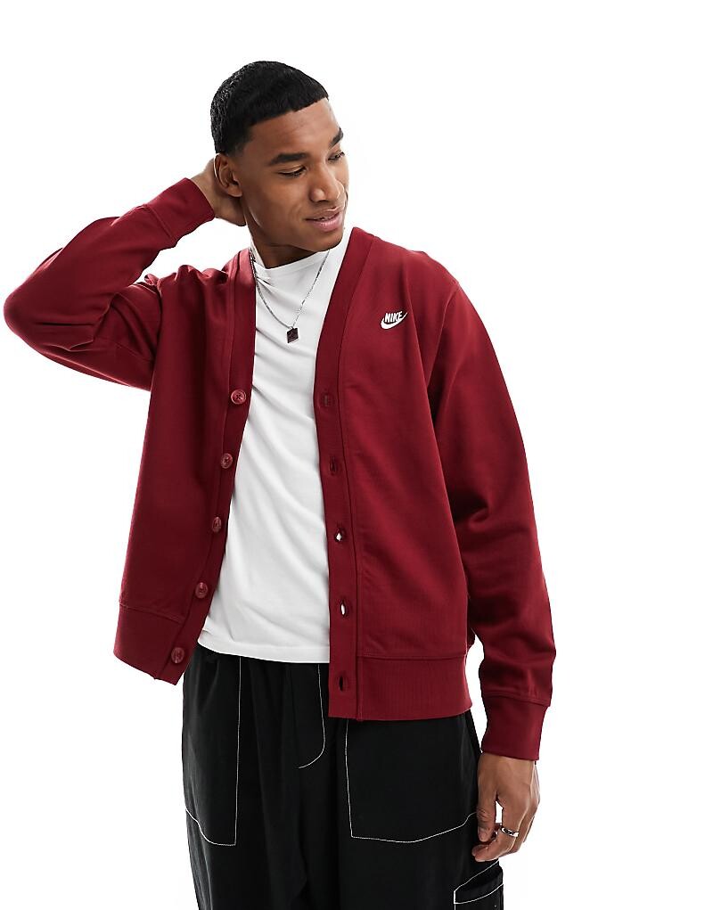 

Бордовая худи Nike Club