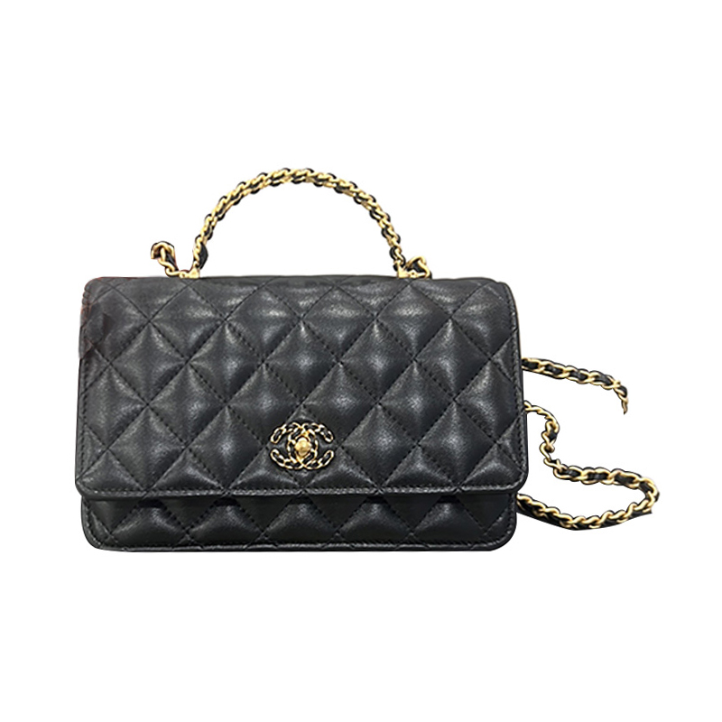 

CHANEL Сумка женская мини через плечо черная