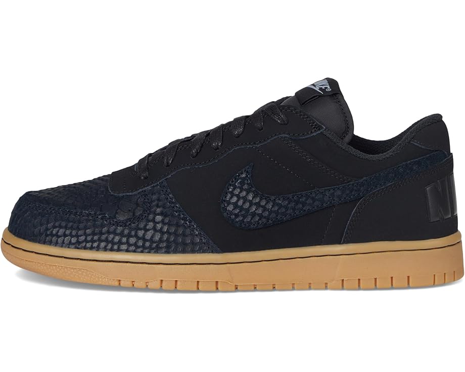 Кроссовки Nike Big Low Lux, цвет Black/Black/Gum Light Brown/Wolf Grey — фото 4
