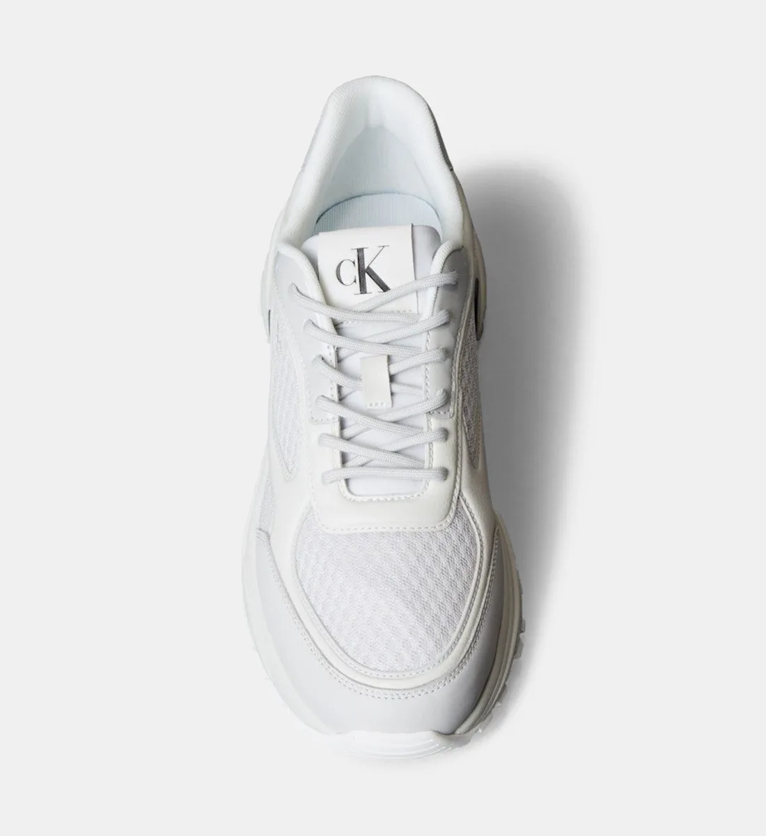 Низкие кроссовки Hike Runner с фирменным сетчатым эффектом Calvin Klein Jeans, серый — фото 4