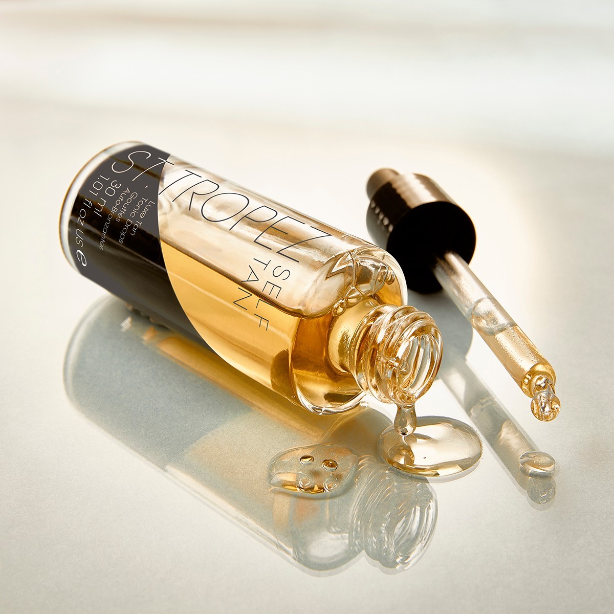 Средство для загара self tan luxe tan tonic glow drops Sttropez, объем 30 мл — фото 4