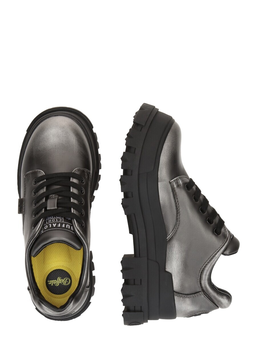 Туфли на шнурках BUFFALO Lace-Up Shoes Aspha, серебряный — фото 2