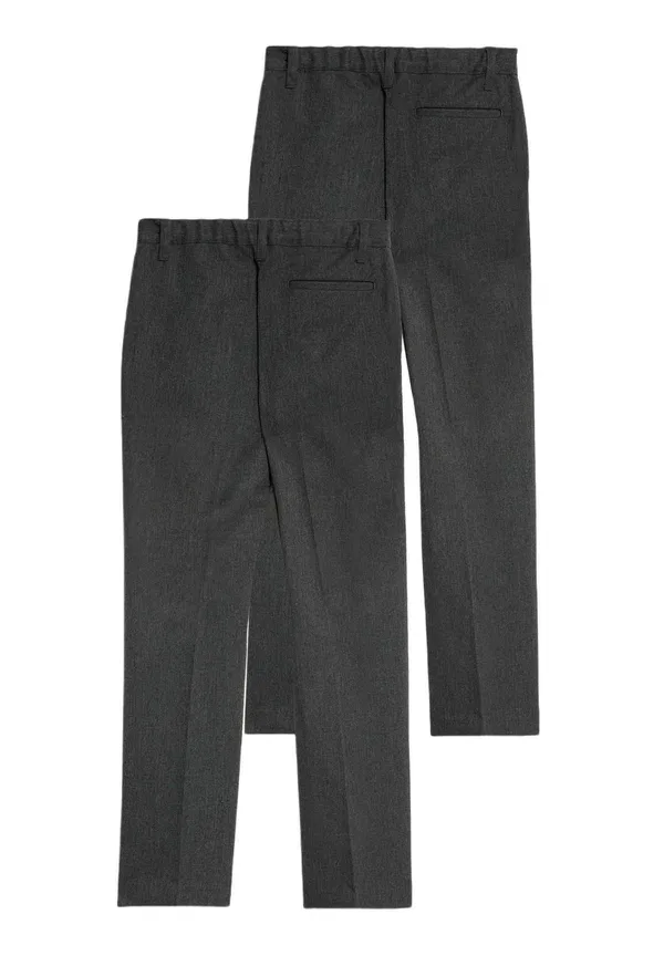 Брюки школьные классические 2Pk Marks & Spencer, серые — фото 2