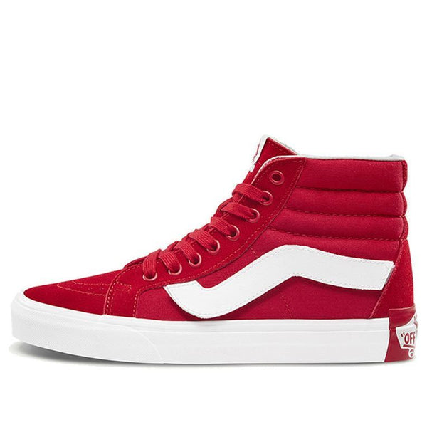 

Кроссовки sk8-hi reissue 'red white' Vans, красный