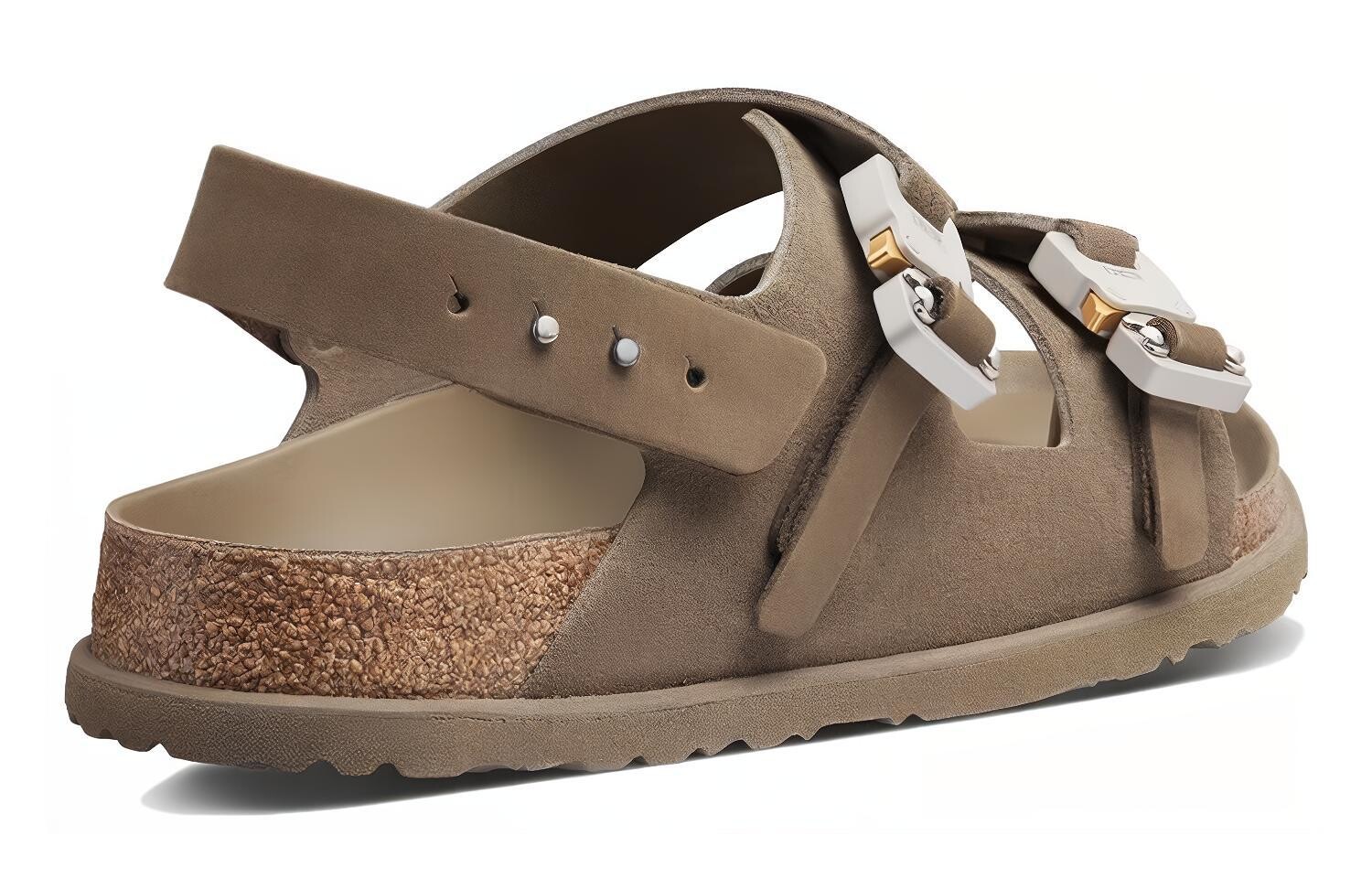 От Birkenstock Sandale Milano Хаки Нубук Телячья кожа Dior — фото 3