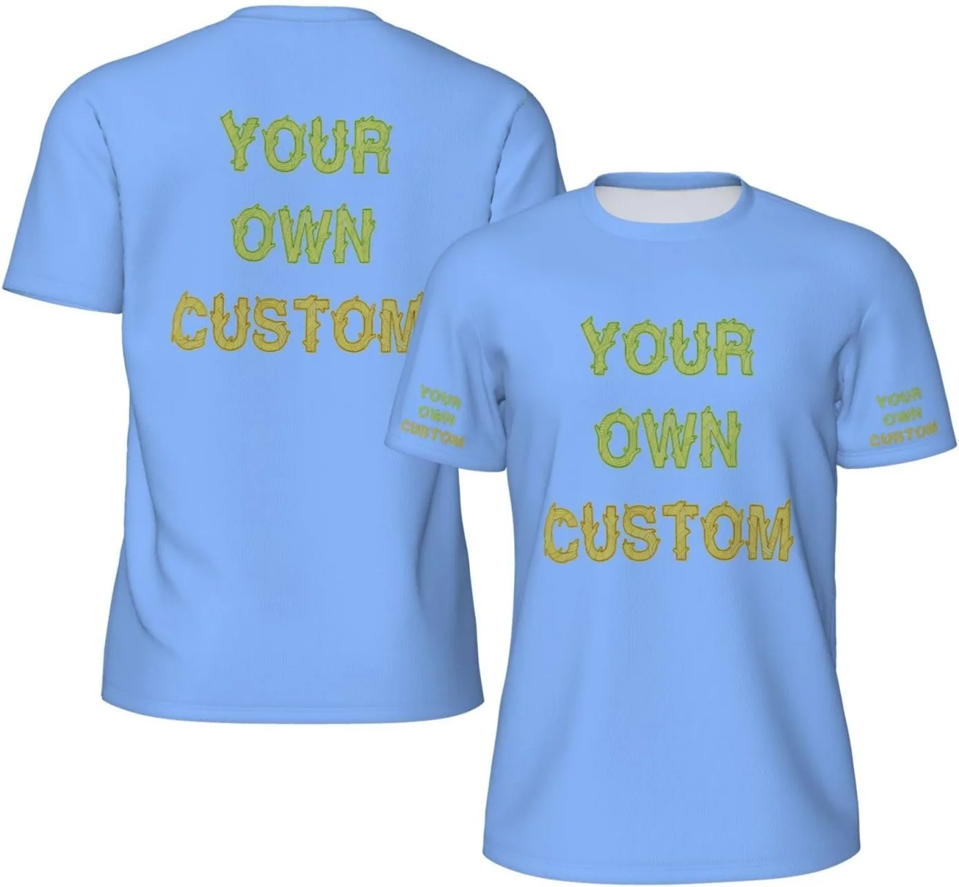 

Футболка Custom с принтом на 4 сторонах