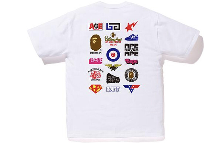 

Футболка Bape унисекс A Bathing Ape