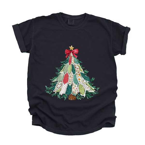 

Футболка с принтом Christmas tree stitched, женская, garment dyed Simply Sage Market, Black, Черный, Футболка с принтом Christmas tree stitched, женская, garment dyed Simply Sage Market, Black