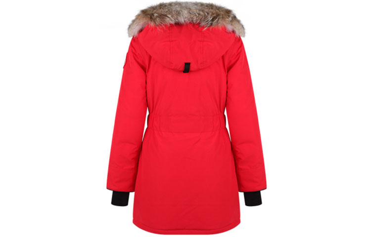Женская парка Trillium Heritage классического кроя красная Canada Goose — фото 3