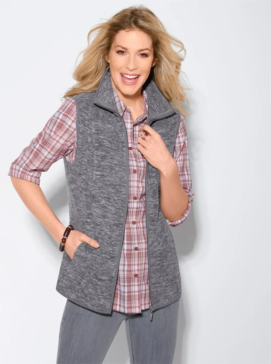 

Флисовый жилет Classic Basics, цвет Grau-Meliert
