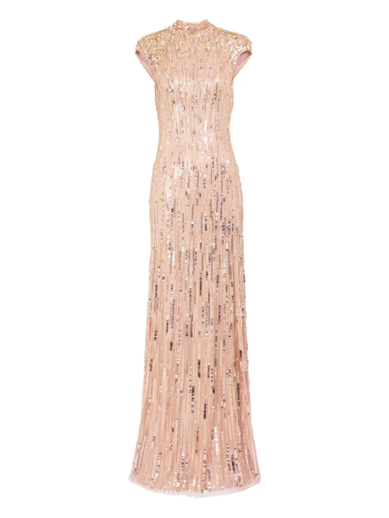 

Jenny Packham платье макси Ernest, розовый