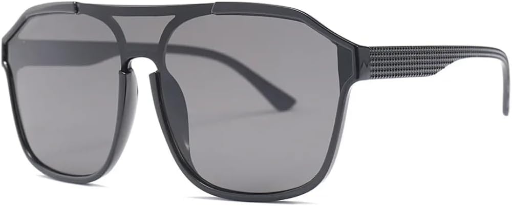 

Солнцезащитные очки с защитой UV400 | Увеличенные градиентные линзы | Для женщин и мужчин | Для занятий спортом на открытом воздухе и вождения DSVIGF, C1 Black Full Gray