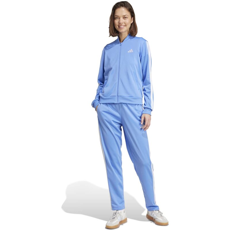 Спортивный костюм Essentials с тремя полосками Adidas, цвет blufus — фото 2