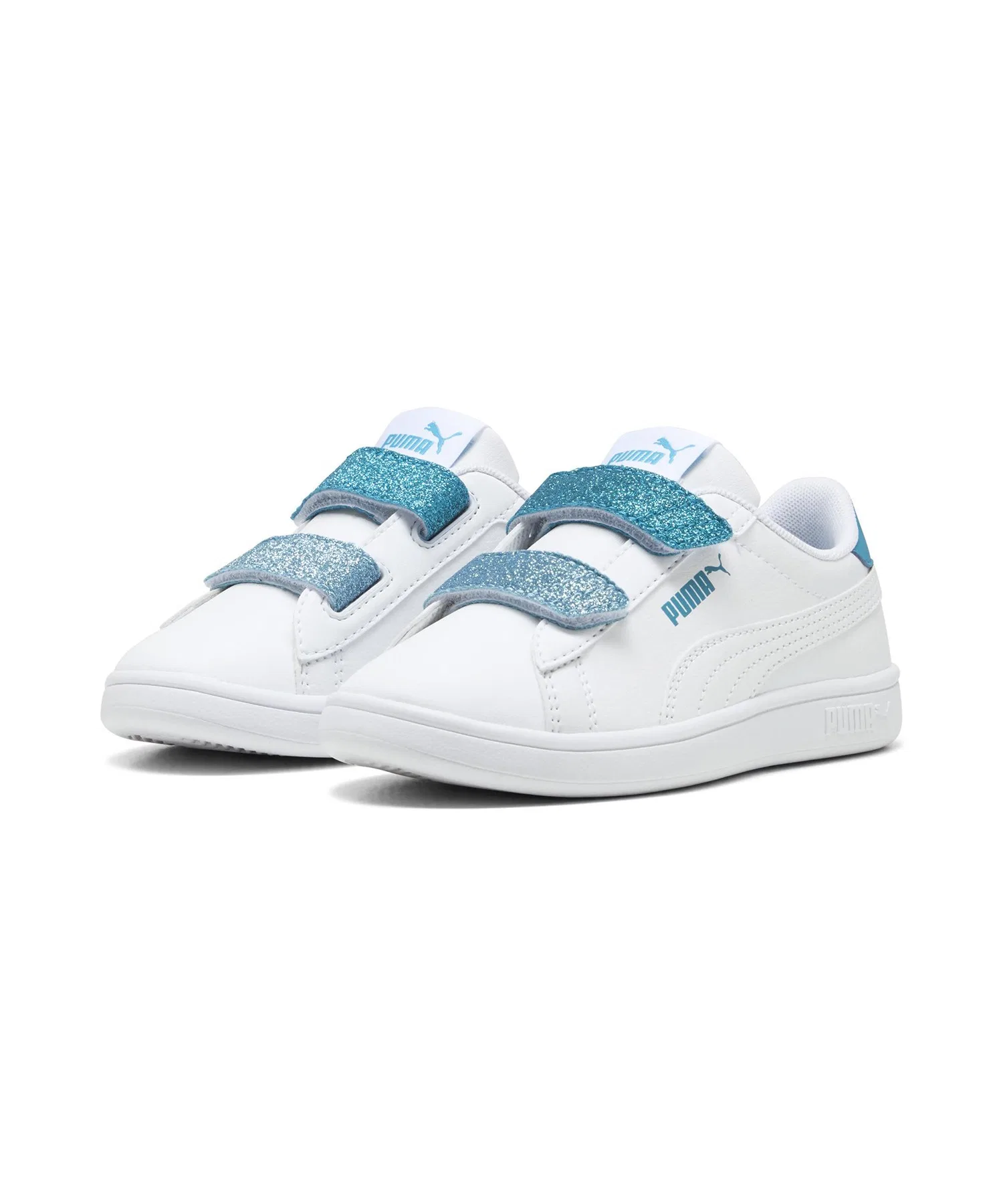 Детские кроссовки PUMA Smash 3.0 Glitter V PS