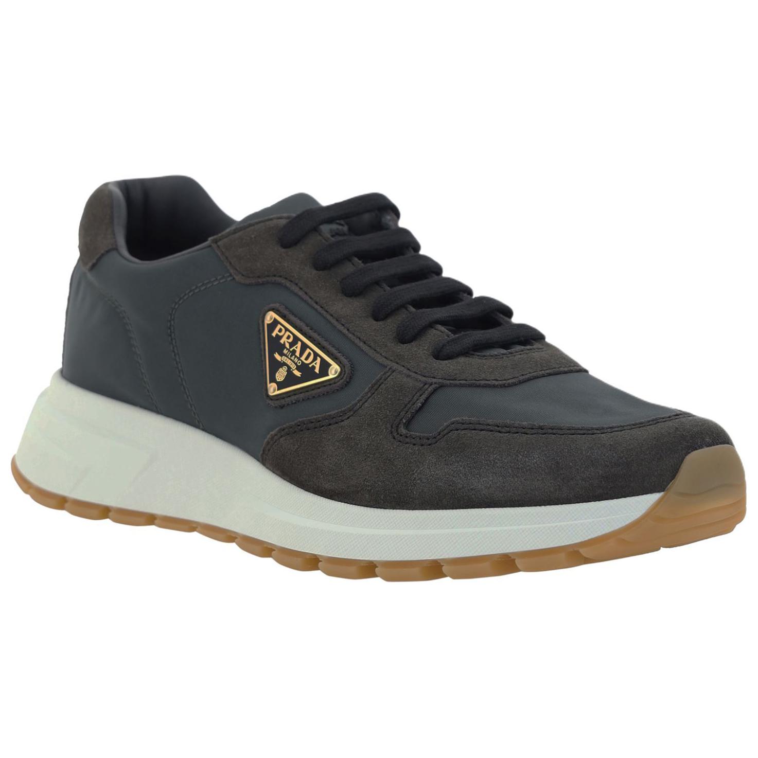 PRADA Кроссовки мужские low top Casual Shoes черные — фото 3