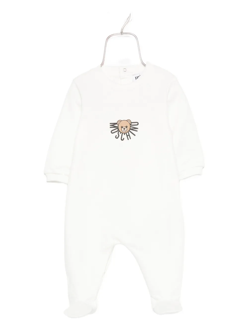 

Пижама с принтом плюшевого мишки Moschino Kids, белый