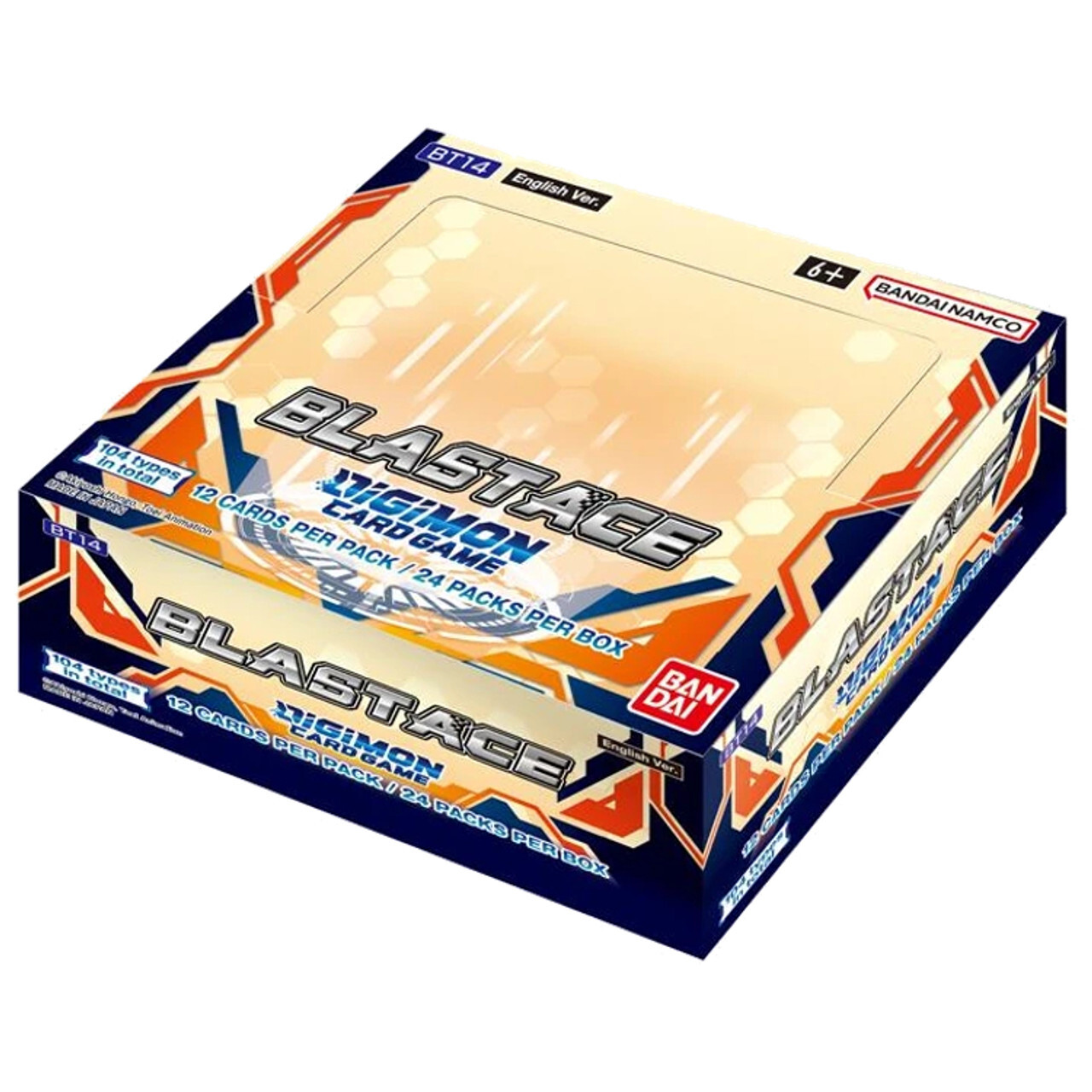 

Карточная игра Digimon TCG: Blast Ace - Booster Box BT14 (Bulk Discounts)
