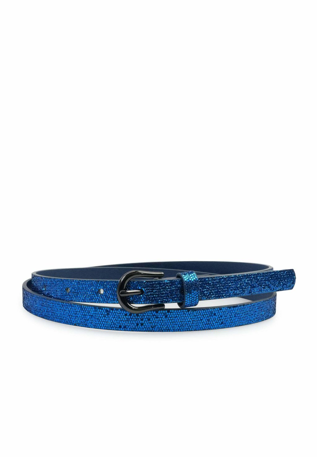 

Пояс SLEEK GLEAMING SNAKE PRINT AVANT-GARDE PARIS, синий