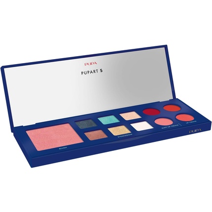

Палитра макияжа Pupart S 004 Blue от for Women 0,4 унции Pupa Milano