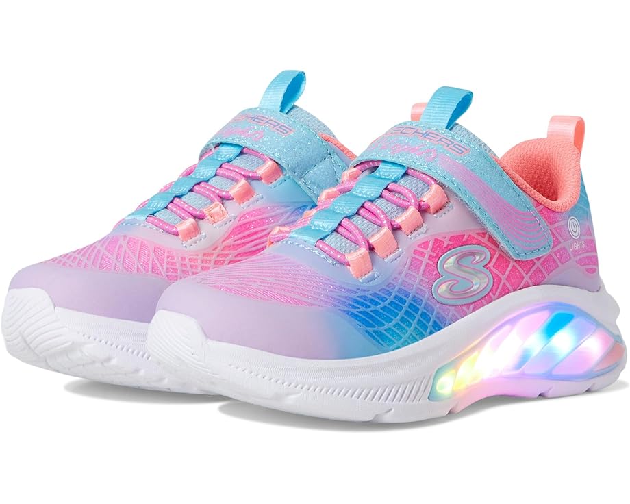 

Кроссовки SKECHERS KIDS Rainbow Cruisers - Rainbow Reflection 303722L, цвет Light Blue/Multi