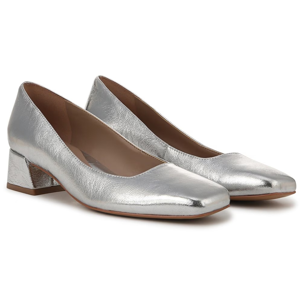 Туфли на каблуке Jayla Naturalizer, silver leather
