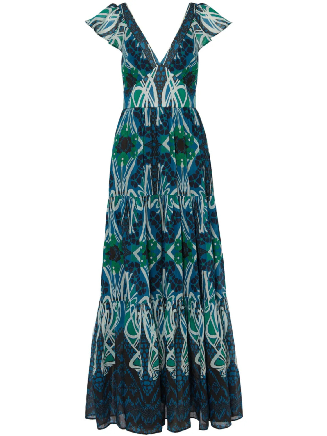 

Temperley London платье макси Monikh, синий