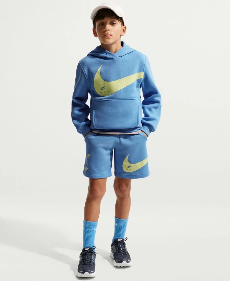 Толстовка с длинными рукавами Sportswear Club для мальчиков и девочек 7-20 лет Nike, university синий — фото 2