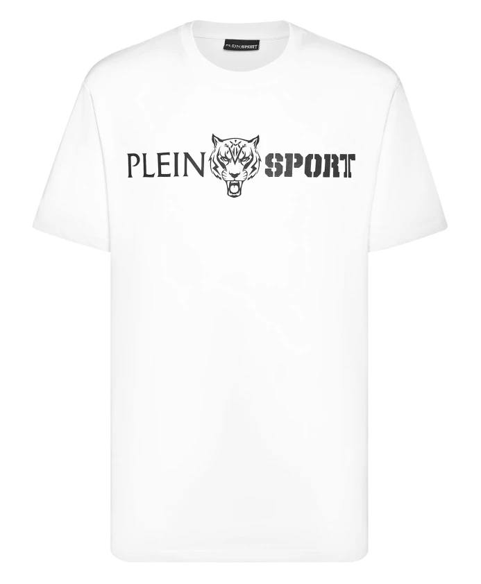

Футболка с круглым вырезом Plein Sport, белый