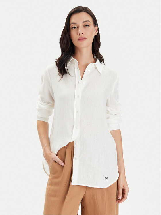 

Рубашка стандартного кроя Weekend Max Mara, белый