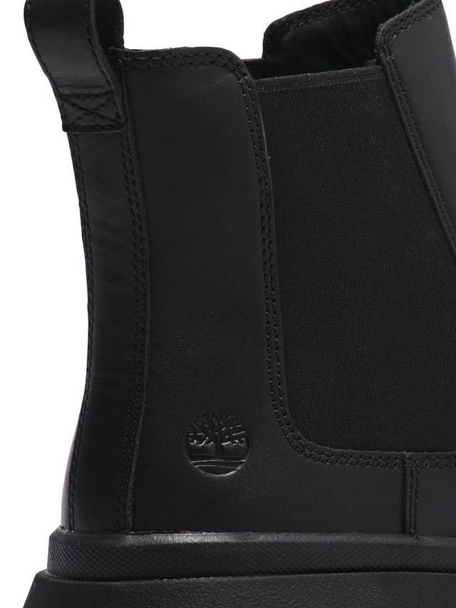 Челси ботинки Greyfield из кожи Timberland, Black — фото 3