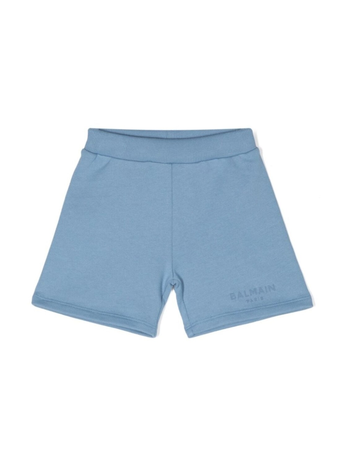 

Спортивные шорты с логотипом Balmain Kids, синий