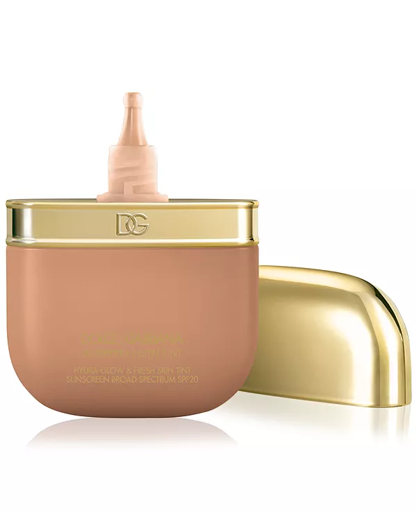 Черничный питательный тональный крем spf 20, 1 унция. Dolce&Gabbana, 17w medium - peach warm undertones — фото 2
