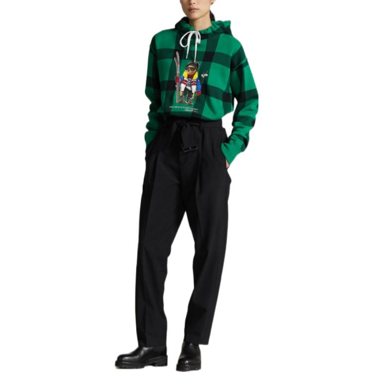 Polo Ralph Lauren Женская толстовка зеленого цвета — фото 4