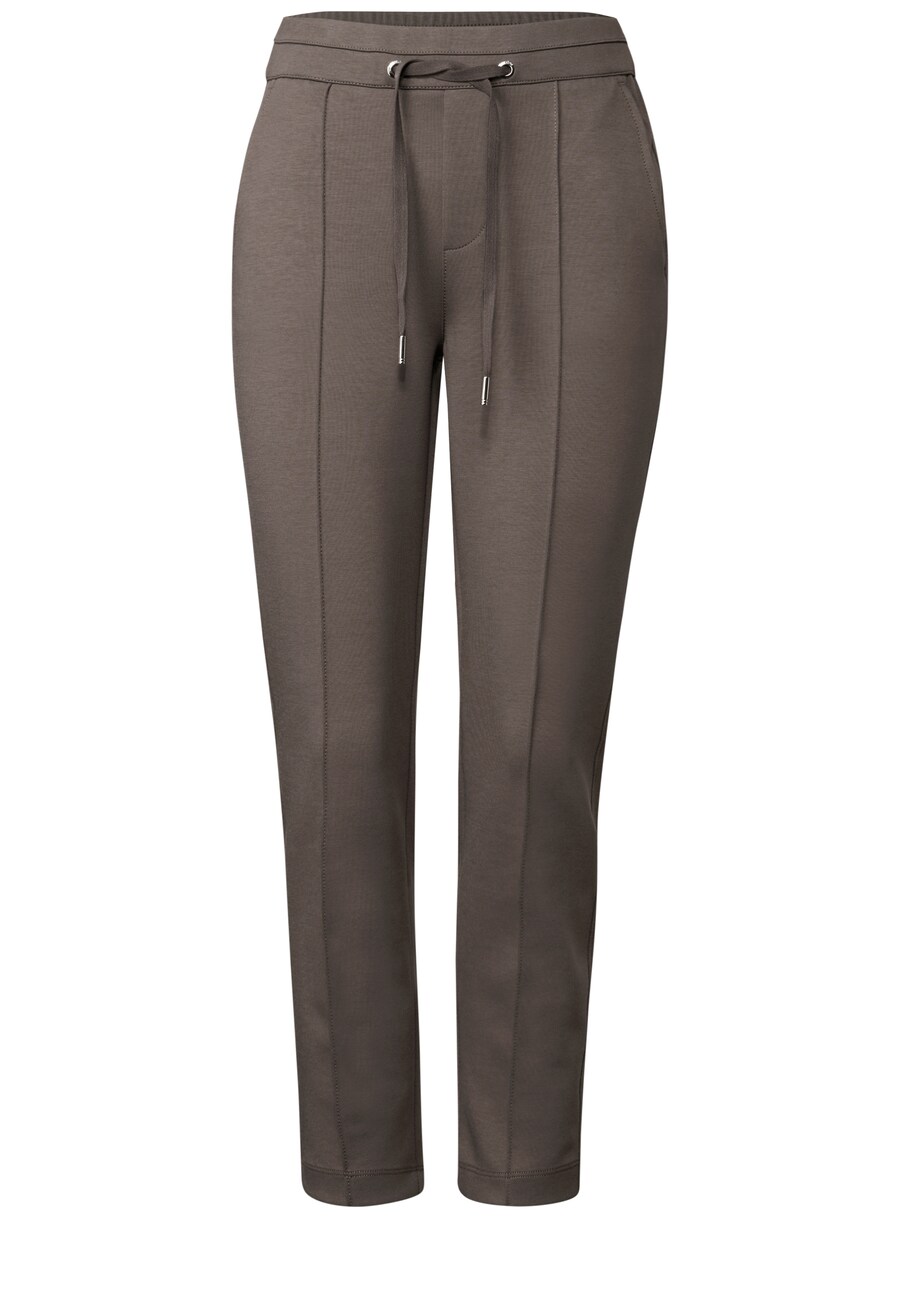 

Зауженные брюки STREET ONE, коричневый