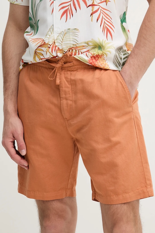 

Льняные шорты Relaxed Linen Smart Shorts Pepe Jeans, оранжевый