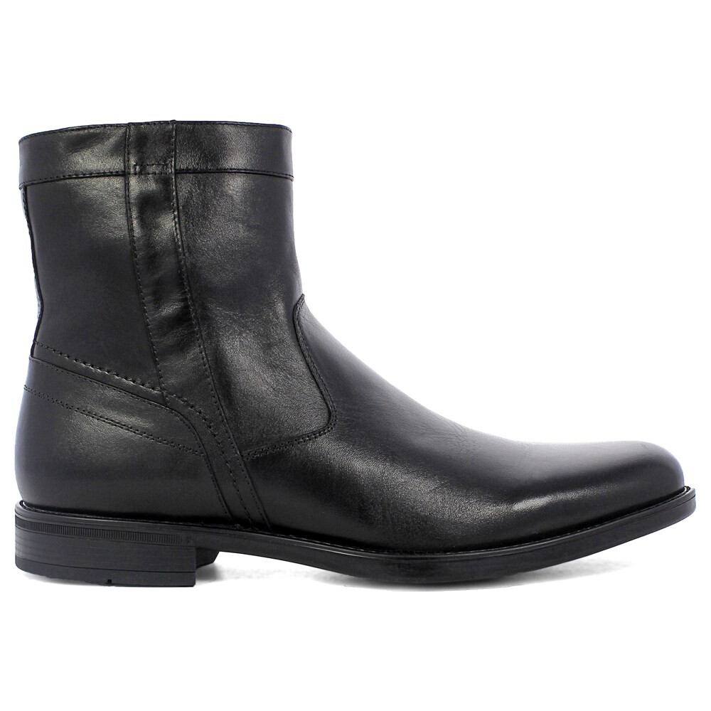 Мужские ботинки Midtown среднего размера/ширины с простым носком и молнией Florsheim, черный — фото 2