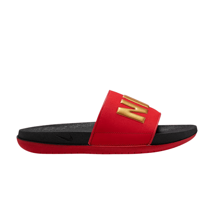 Сандалии Nike Wmns Offcourt Slide 'Black Red', красный