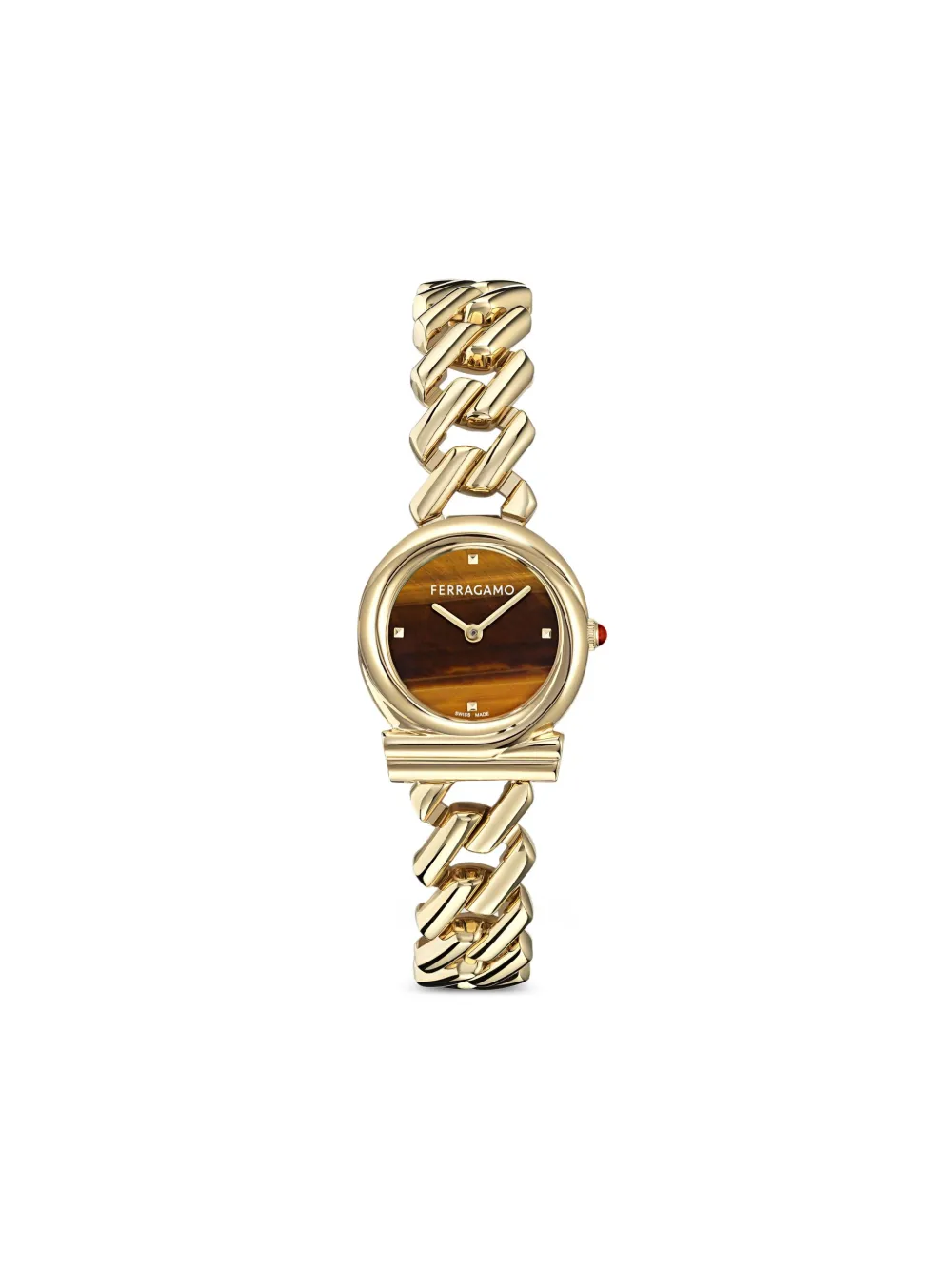 

Наручные часы Gancini Twisted 28 мм Ferragamo, золотой