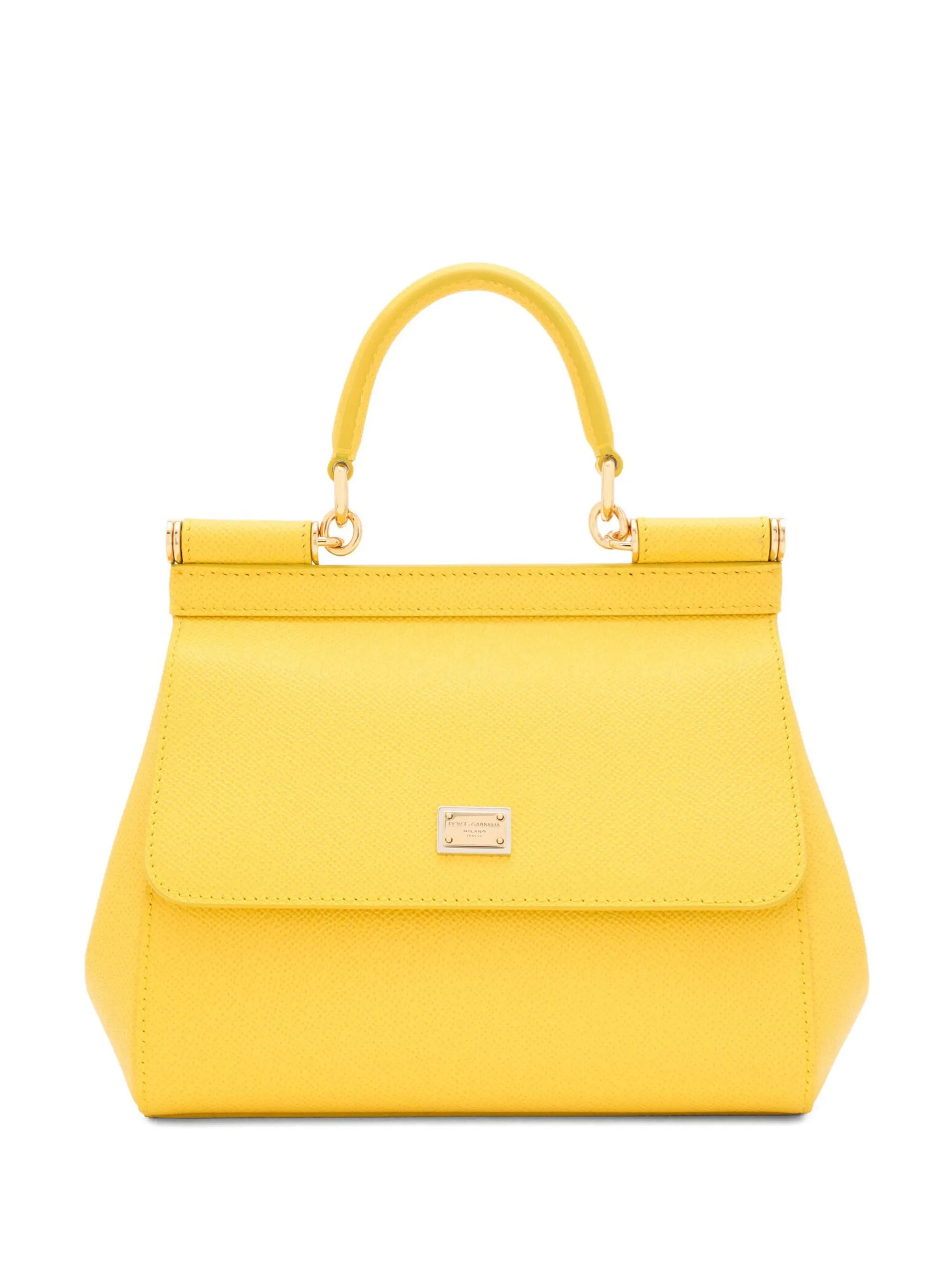 

Сумка-тоут Sicily среднего размера Dolce & Gabbana, желтый