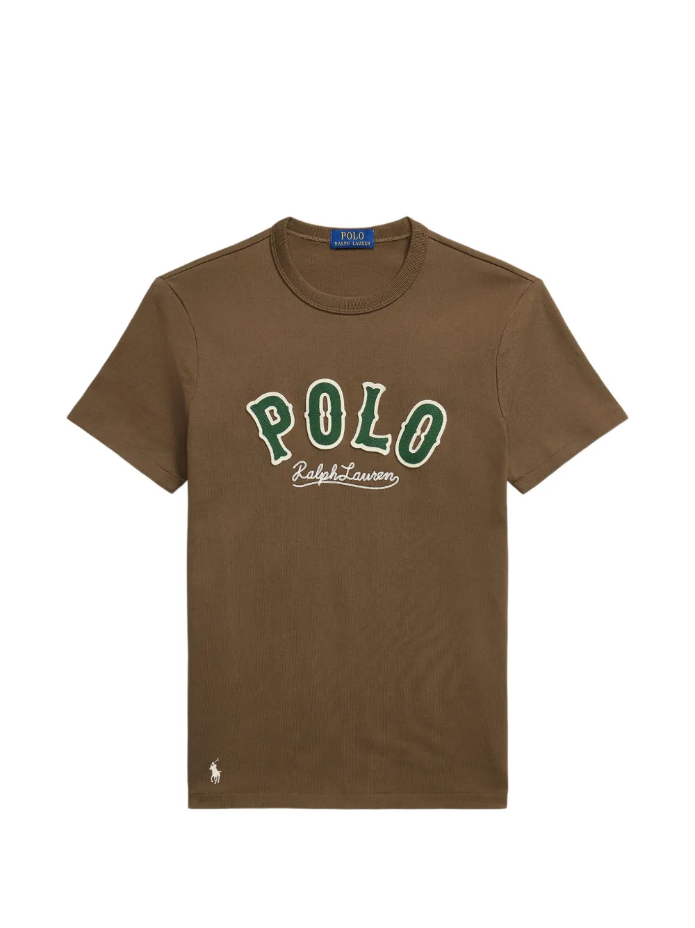 

Футболка с круглым вырезом и логотипом POLO RALPH LAUREN, коричневый