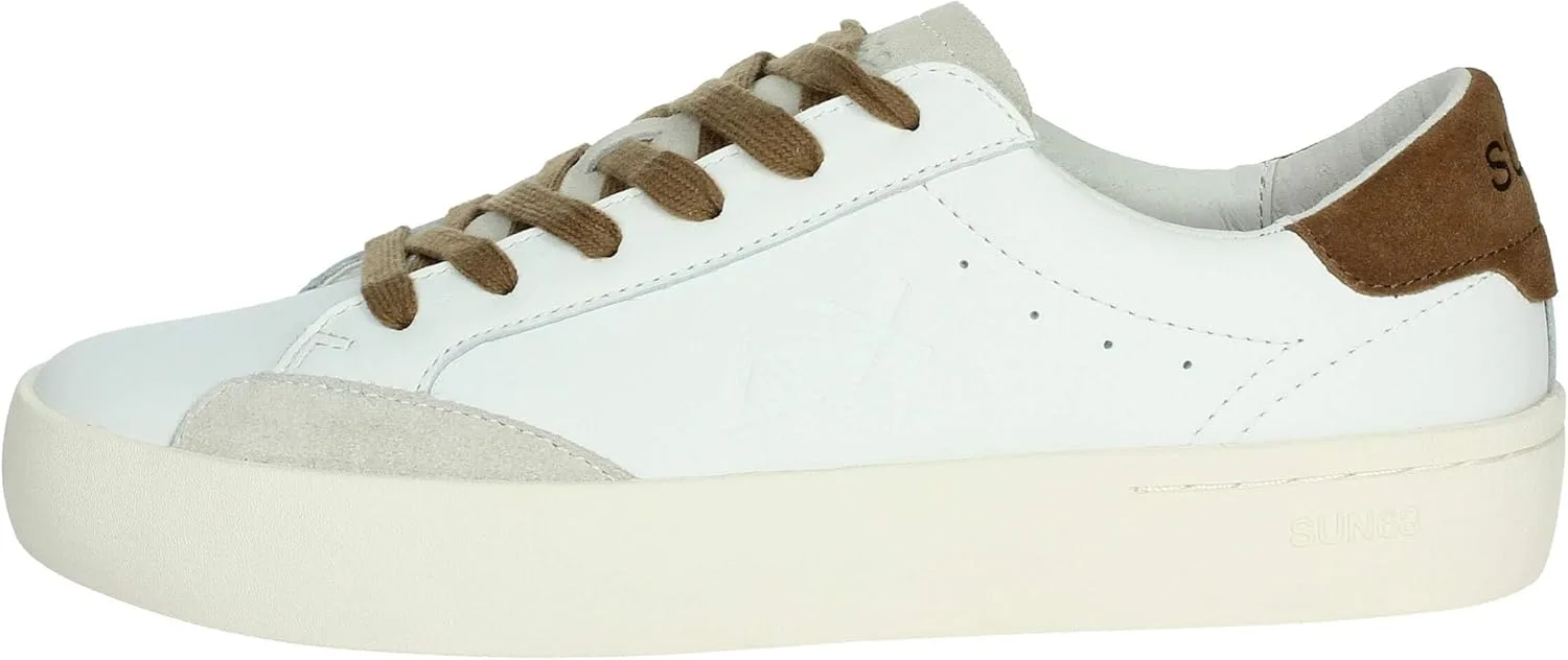 Кроссовки Sun 68 Street Leather Fox 100% Leather Sun68, светло-коричневый